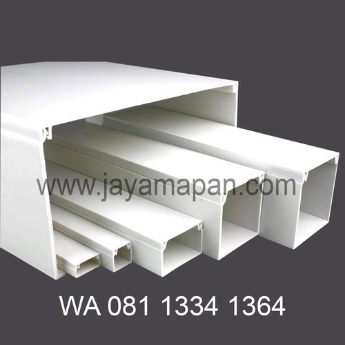 Jual Kabel Duct / Trunking Duct 20x10 mm panjang 1.7 mtr merk NISO Kota Surabaya PAN Listrik