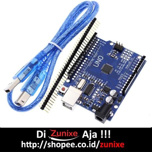 Foto Produk MEGA328P Arduino UNO R3 (CH340G) + USB CABLE dari Zunixe
