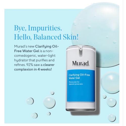 murad clarifying gel moisturizer