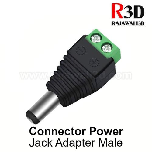 Jual Jack DC Power Adapter Connector Plug Male - Kota Magelang ...
