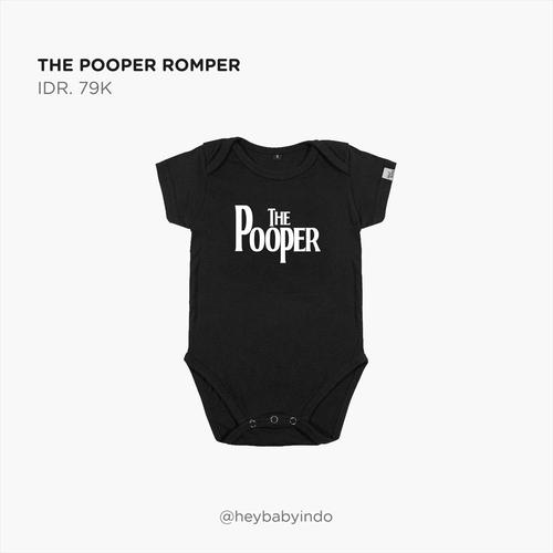 Foto Produk Hey Baby The Pooper Romper Jumper Anak Bayi - 3-6m dari Hey! Baby