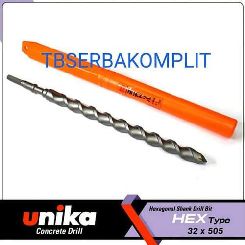 Jual Mata Bor Beton HEX 32mm x 505mm 