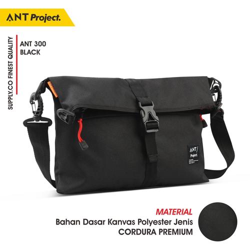 Gambar ANT PROJECT - Tas Selempang Messenger Sekolah Kuliah Kerja ANT300 - Hijau dari Ant Project Official Kota Bandung Tokopedia