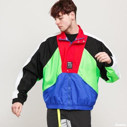 green puma track jacket