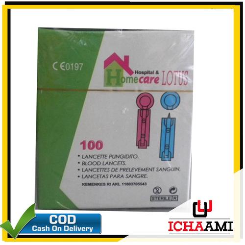Jual Jarum Blood Lancet Isi 100 Pcs Bisa Untuk Easy Touch Nesco