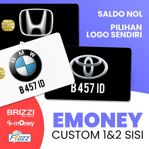 Jual Emoney Etoll Mandiri Custom Design Logo Mobil Bisa 2 Sisi Jakarta Barat Labelku Tokopedia