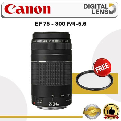 Jual Lensa Canon Ef 75 300 F 4 5 6 Jakarta Utara Toko Digital Lens Tokopedia