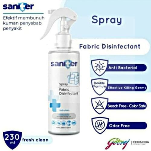 Jual Saniter Fabric Disinfectant Spray kain sofa kasur 230 ml Sanitizer