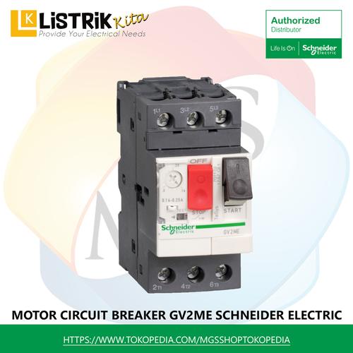 Promo SCHNEIDER GV2ME MOTOR CB THERM/MAG 4-6.3A ROCKER - GV2ME10 Cicil ...