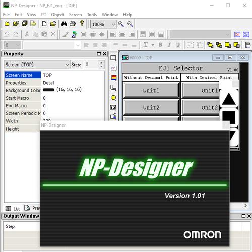 Jual NP-DESIGNER V1.01 OMRON - Programmable Terminal NP-Designer - Kab ...