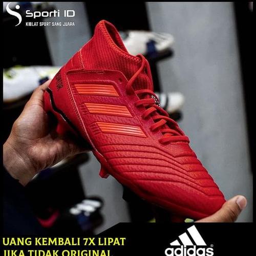 Jual Sepatu Bola Adidas Predator 19.3 FG Active Red BB9334 Original - Adida  - Jakarta Selatan - Vera_RIS | Tokopedia