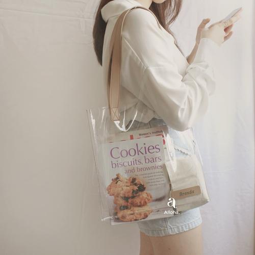 Foto Produk Clear PVC Tote Bag Custom Nama dari Alloha Case