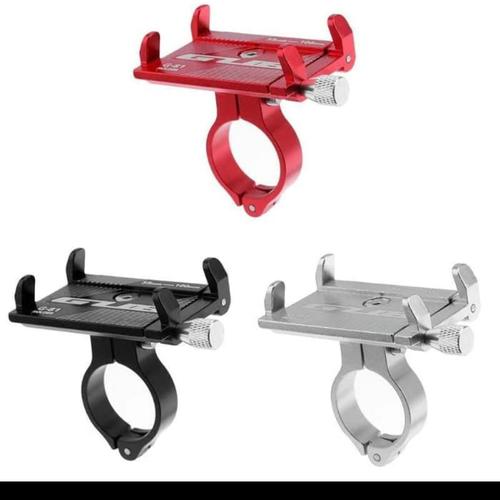 Foto Produk phone holder Gub G-81 untuk sepeda dudukan handphone - Abu-abu dari ravindra gear