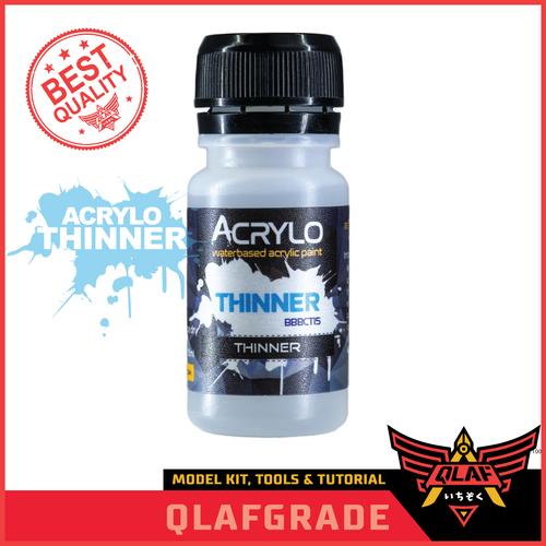 Foto Produk ACRYLO THINNER ACRYLIC BEST for Handbrush Airbrush Gundam Model Kit - THINNER ONLY dari Wahkhilaf