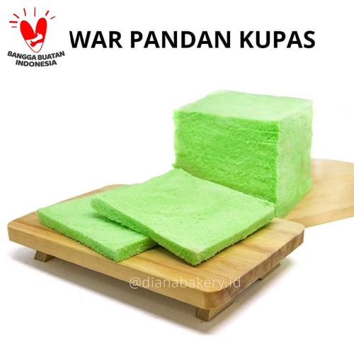Foto Produk Roti Tawar Pandan Kupas | Roti Gandum | Roti Bakar | Roti Goreng dari Diana Bakery