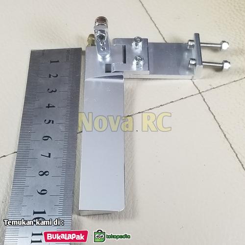 Jual Rc boat Rudder 95mm rudder rc boat aluminium Jakarta Timur