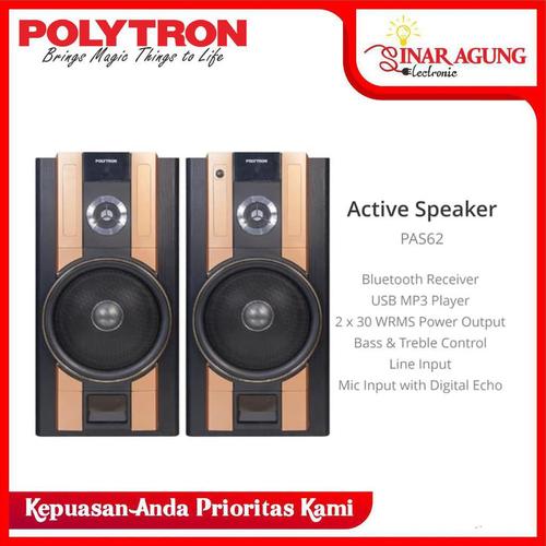 Foto Produk Speaker Aktif Music Polytron Pas 62 B Garansi Resmi dari sinar agung electronic