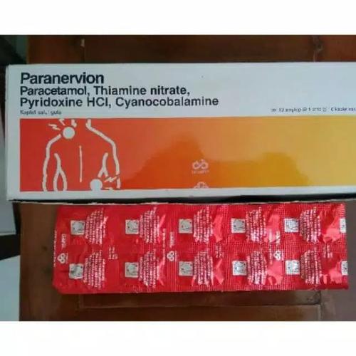 Jual PARANERVION, PARACETAMOL PLUS VITAMIN B1 B6 B 12 Kota Surakarta