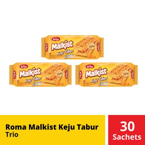 Foto Produk Roma Malkist Keju Tabur Trio dari Mayora Official Store