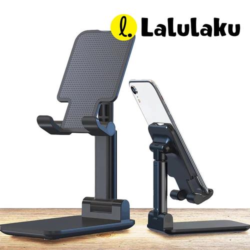Foto Produk Stand HP 302 Liftable Foldable Phone Holder di Meja Folding Desktop dari Lalulaku