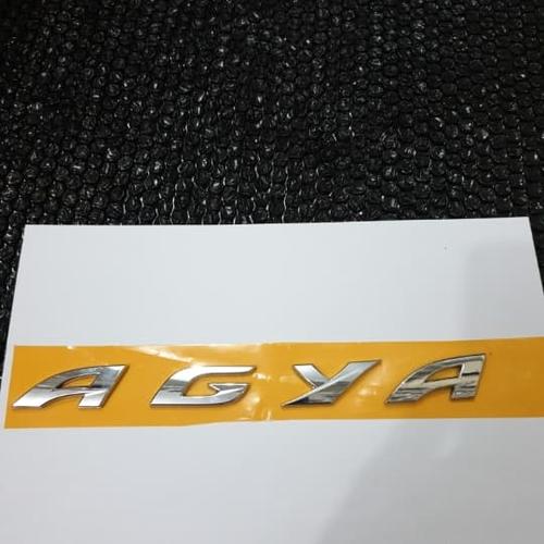 Foto Produk emblem kap mesin engine hood AGYA dari toko#dirumahaja