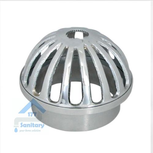 Roof Floor Drain 4 inch kuningan saringan got talang air atap atas RD 4in Kngn di Sanitary177 Tokopedia