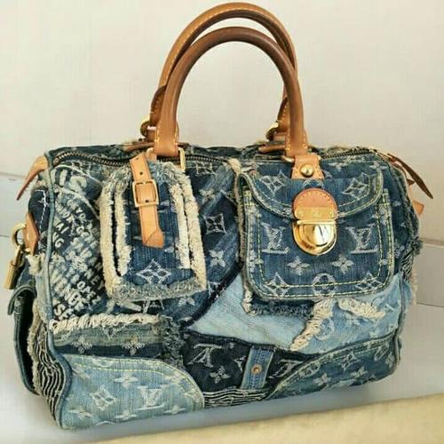Jual Denim Bag / Speedy Denim / Mirror 