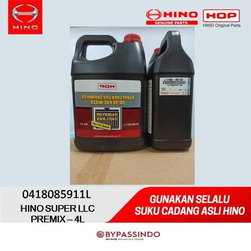 Jual RADIATOR COOLANT. HINO SUPER LLC PREMIX 4L. 041085911L Jakarta