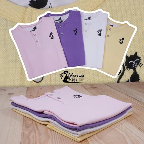 Jual Mueeza Kids Original Baju Kaos Anak Striped Kancing Logo - Jakarta ...