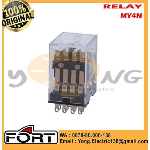 Jual Relay FORT / MY4N / 220VAC, 24DC, 12VDC - Jakarta Pusat - Yong ...