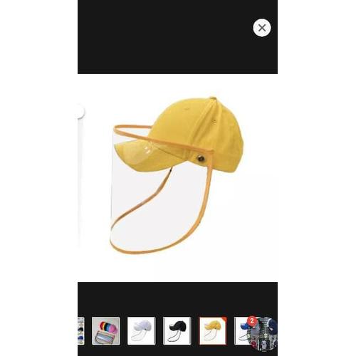 Jual READY Topi face shield base ball 
