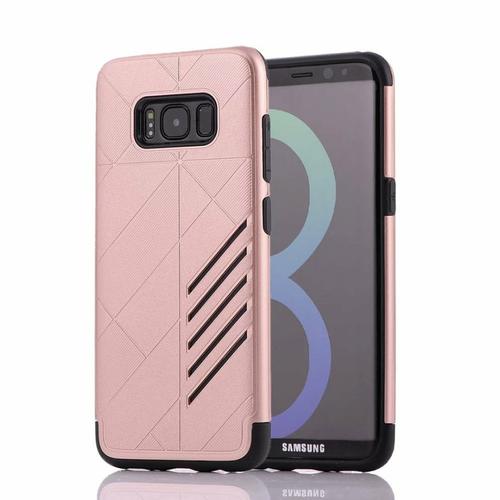 Foto Produk Samsung Galaxy S8 Shark Stripe Elegant Dual Layer Armor Case dari Megascarlet