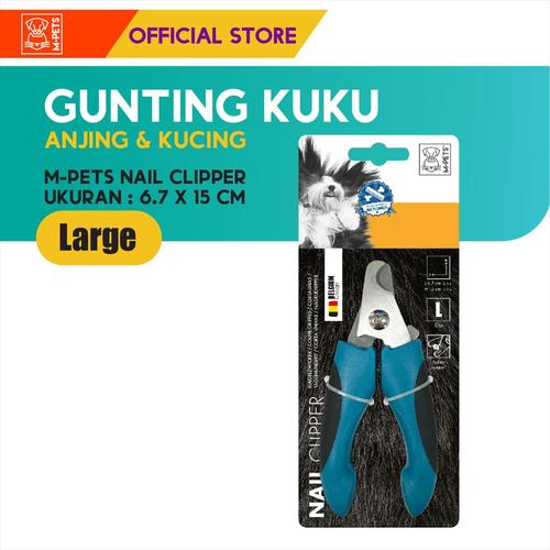 Foto Produk M-PETS NAIL CLIPPER SIZE LARGE / GUNTING KUKU ANJING KUCING HEWAN dari Olego Official Store