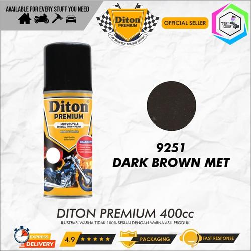 Jual Diton PREMIUM 9251 Dark Brown Met Cat Semprot /Pylox/Samurai/Helm ...