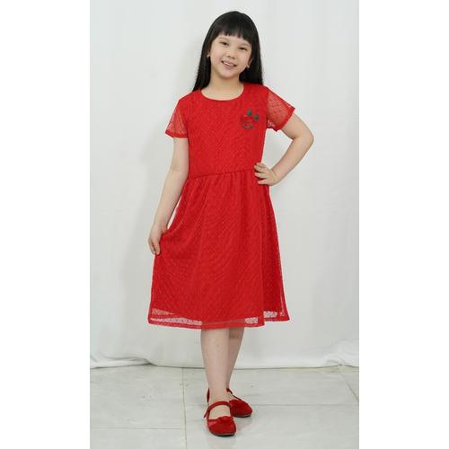 Foto Produk Dress / Dress Anak Perempuan Red / Merah Rodeo Junior Girl Love - 6 dari Rodeo Junior