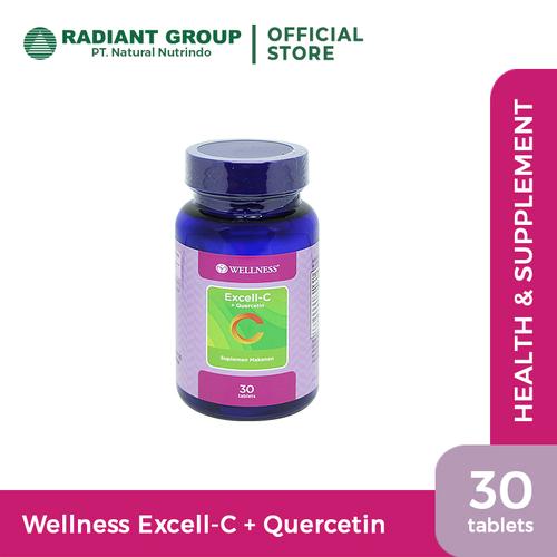 Foto Produk Wellness Excell-C+Quercetin 30 Tablets dari Natural Nutrindo