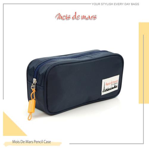 Foto Produk Pencil Case Mois De Mars - Biru dari MoisDeMars_Bags