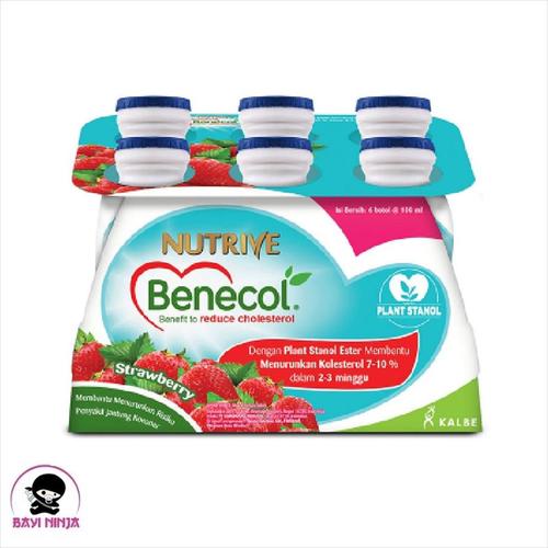 Foto Produk NUTRIVE BENECOL Strawberry 6x100 ml dari BAYININJA