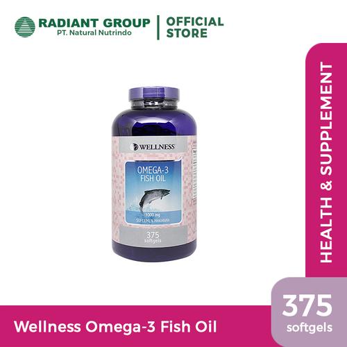 Foto Produk Wellness Omega 3 1000mg (375 softgel) dari Natural Nutrindo