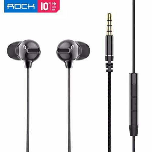 Foto Produk ROCK Obsidian / Zircon 2 Original Earphone IEM Stereo Bass dari ROCK Official Store