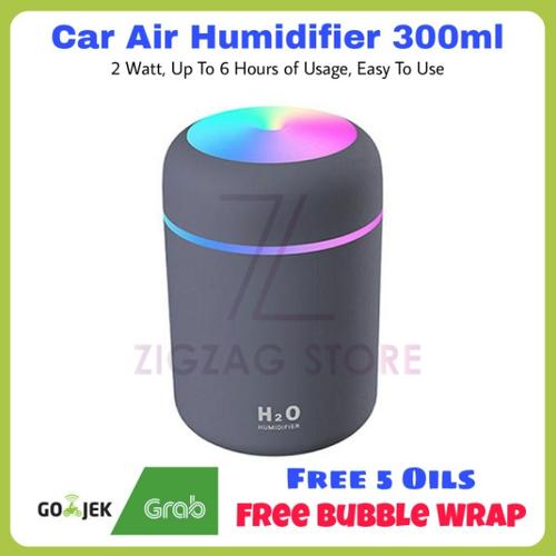 Foto Produk Air Humidifier Difuser Mobil Cup 300ml dari ZigZag-Store