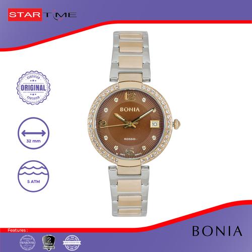 Foto Produk Bonia Rosso - BR112-2645S - Jam Tangan Wanita - Silver Rosegold dari BoniaOfficial Store