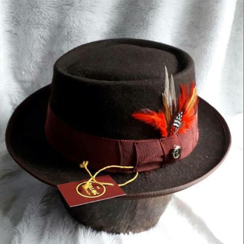 Jual Topi Laken Stouth Warna Coklat 