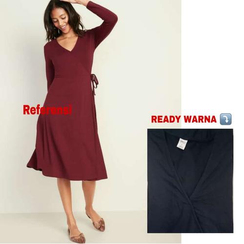 Oldnavy Wrap Dress - NAVY ON137 - XS 
