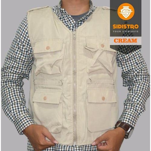 Jual Rompi Lapangan - Rompi Hitam - Rompi Krem - Rompi proyek - Kota ...