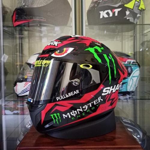 Helm Kyt Tt Course Repaint Shark Black 