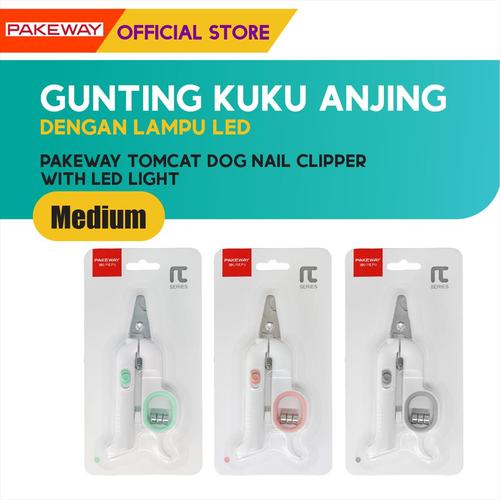 Foto Produk Pakeway Tomcat Dog Nail Clipper With LED Light / Gunting Kuku dari Olego Official Store
