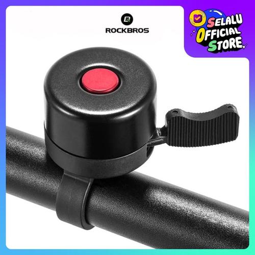 Foto Produk Rockbros 2018-1B Bicycle Mini Bell Copper Alloy - Bel Sepeda BLACK dari Rockbros Indonesia