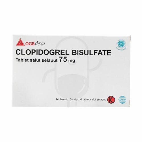 Foto Produk CLOPIDOGREL OGB DEXA MEDICA 75 MG BOX 30 TABLET dari Apotek Sehat Kota Batu