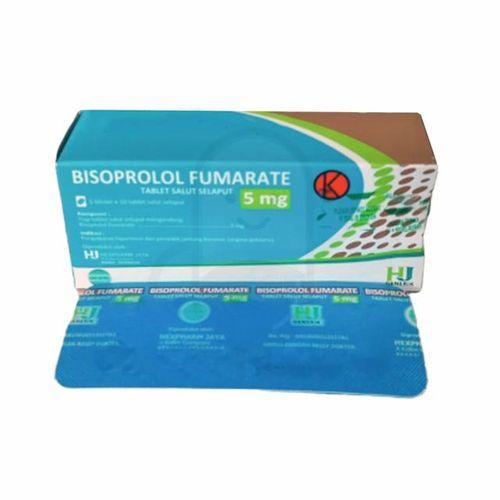 Foto Produk BISOPROLOL FUMARATE HEXPHARM 5 MG BOX 50 TABLET dari Apotek Sehat Kota Batu